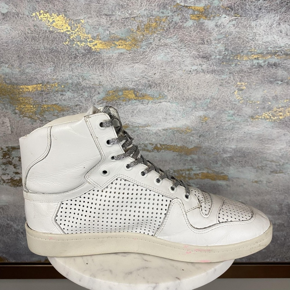 Matisse Girl Crush Shoes Womens Size 10 White Leather High Top Casual Sneakers - Picture 5 of 10